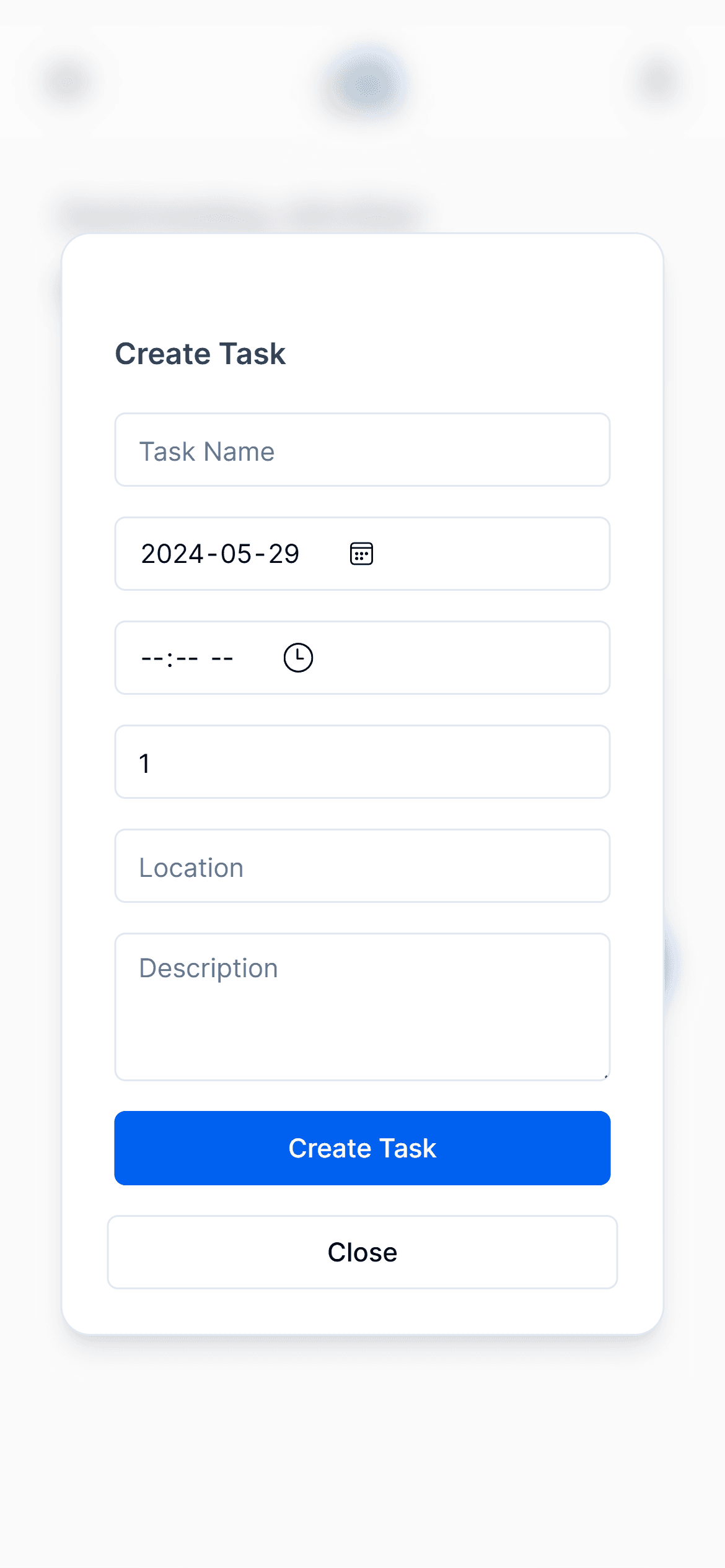 User Task
