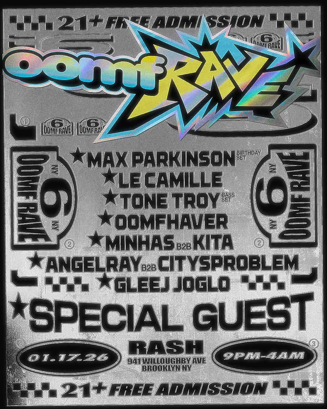 Oomfrave6 Flyer