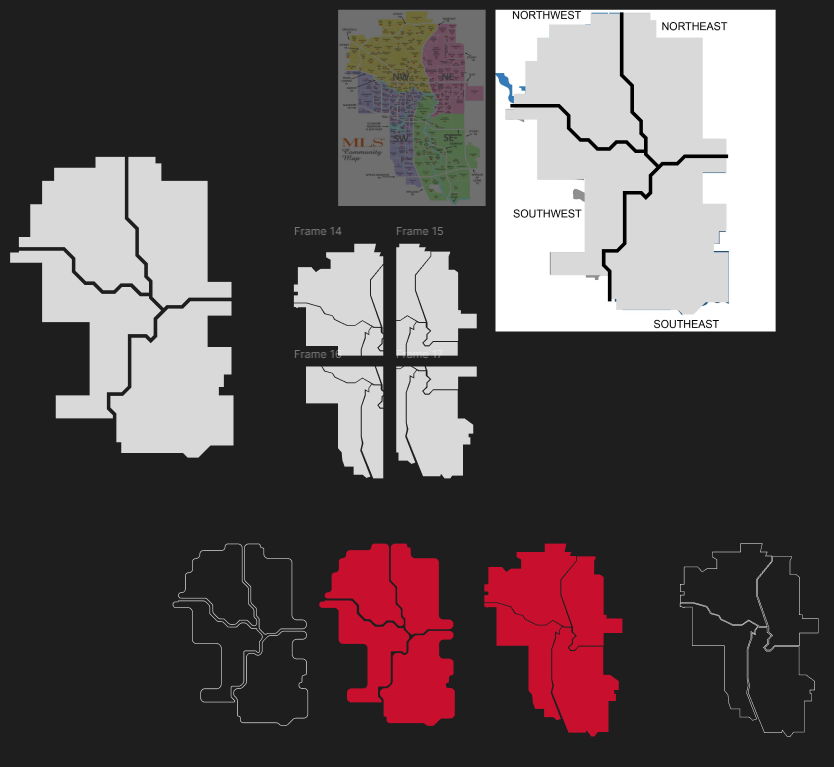 Map of Calgary