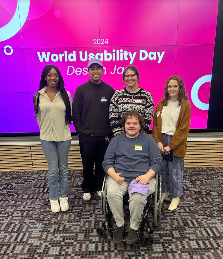Winners of the World Usability Day Design Jam